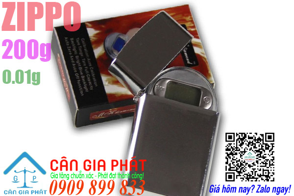 Cân điện tử mini Zippo 200g - cân mini Zippo 200g