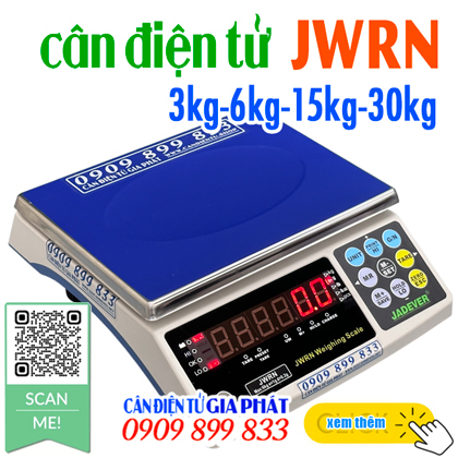 Cân điện tử JWRN 3kg 6kg 15kg 30kg