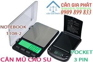 Cân điện tử cân mủ cao su Notebook 1108-2 300g/0.01g