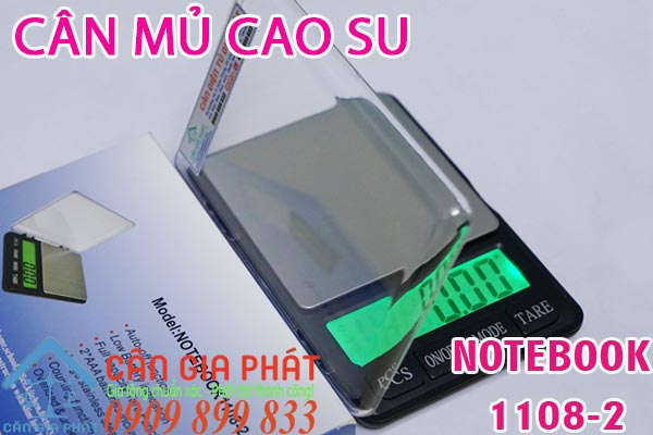 Cân tiểu ly đo độ mủ cao su Notebook 1108-2 300g