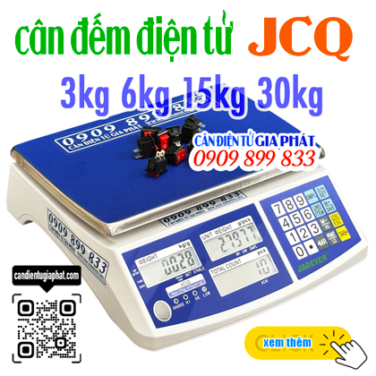 Cân điện tử đếm số lượng JCQ 3kg 6kg 15kg 30kg