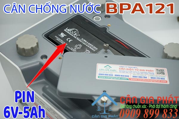 Pin cân điện tử BPA121 3kg 7.5kg 15kg 30kg