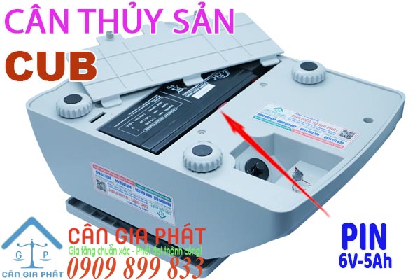 Pin cân điện tử CUB pin cân thuỷ sản CUB 3kg 7.5kg 15kg 30kg