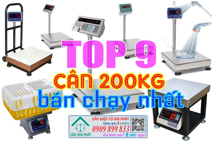  Top 9 mẫu cân điện tử 200kg bán chạy nhất