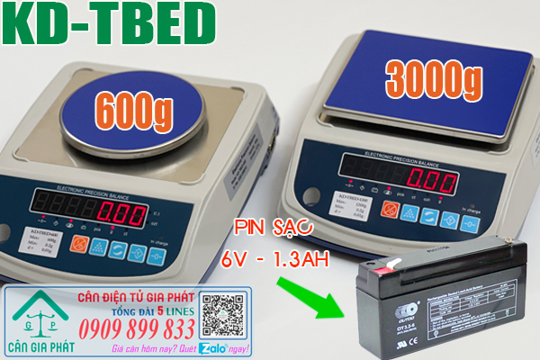 Pin cân điện tử KD-TBED 3000g - sửa cân điện tử KD-TBED 3000g