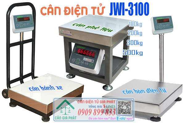 Cân điện tử cân phế liệu JWI-3100 100kg 200kg 300kg 500kg