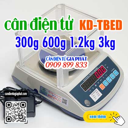 Cân điện tử KD-TBED 300g 600g 1200g 3000g