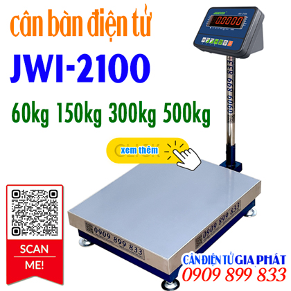 Cân bàn điện tử JWI-2100 60kg 150kg 300kg 500kg