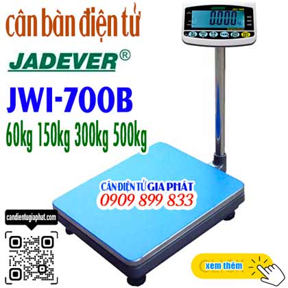Cân bàn điện tử JWI-700B 60kg 150kg 300kg 500kg