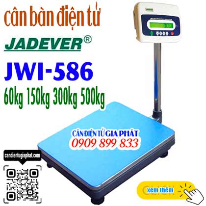 Cân bàn điện tử JWI-586 60kg 150kg 300kg 500kg