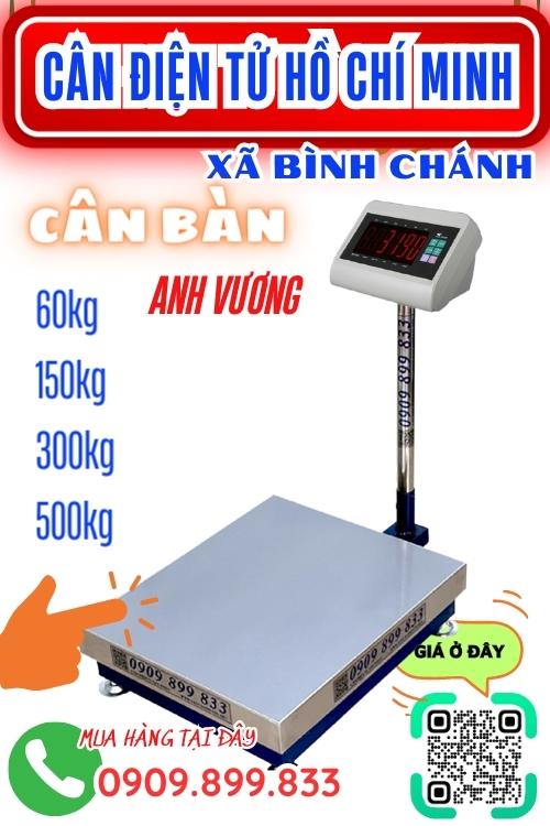 Cân điện tử ở Bình Chánh Hồ Chí Minh - cân bàn 60kg 150kg 300kg 500kg