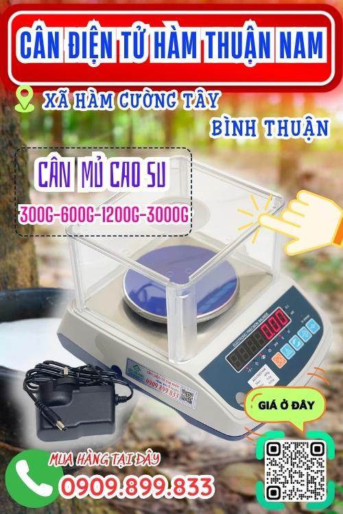 Cân điện tử ở Hàm Cường Tây Bình Thuận - cân mủ cao su
