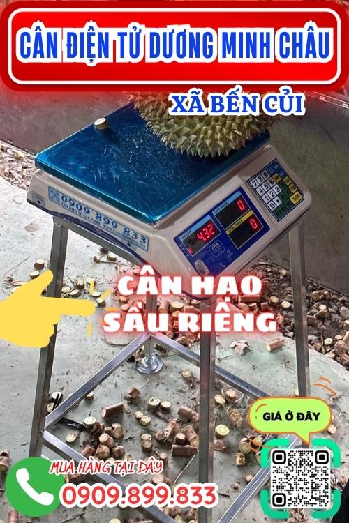 Cân điện tử ở Bến Củi Dương Minh Châu Tây Ninh - cân hạo 30kg