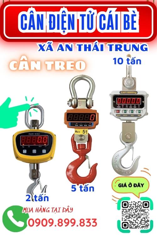 Cân điện tử An Thái Trung Cái Bè Tiền Giang - cân bàn
